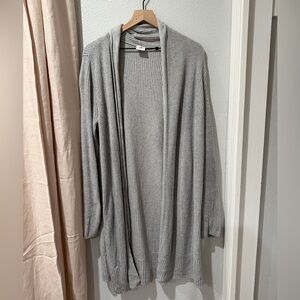 Cabi Gray Knit Sweater